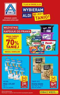 Okładka gazetki Aldi