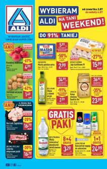 Okładka gazetki Aldi