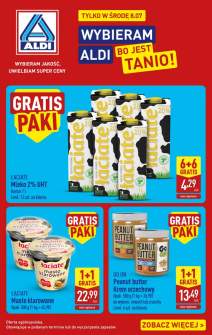Okładka gazetki Aldi