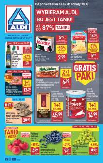 Okładka gazetki Aldi