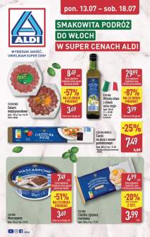 Okładka gazetki Aldi