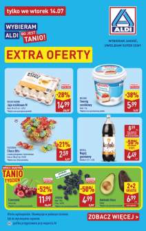 Okładka gazetki Aldi