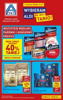 Okładka gazetki Aldi