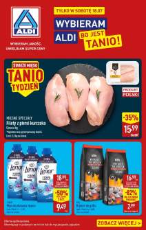 Okładka gazetki Aldi