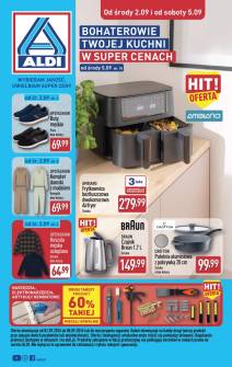 Okładka gazetki Aldi