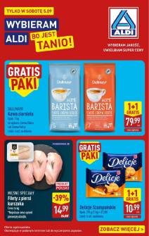 Okładka gazetki Aldi