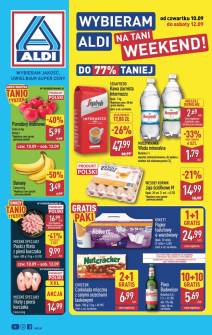 Okładka gazetki Aldi