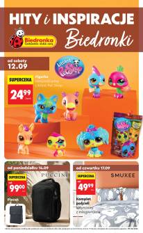 Okładka gazetki Biedronka