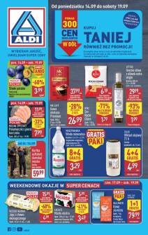 Okładka gazetki Aldi