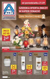 Okładka gazetki Aldi