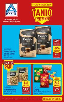 Okładka gazetki Aldi