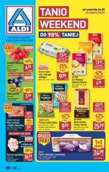 Okładka gazetki Aldi