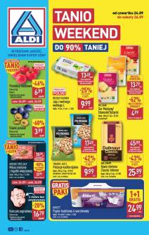 Okładka gazetki Aldi