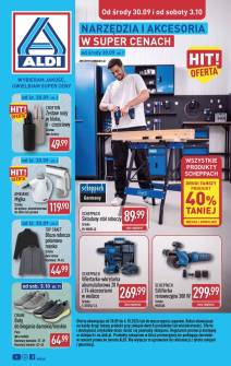 Okładka gazetki Aldi