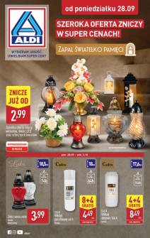 Okładka gazetki Aldi