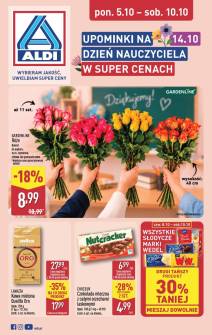 Okładka gazetki Aldi