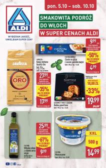Okładka gazetki Aldi