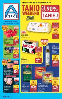 Okładka gazetki Aldi