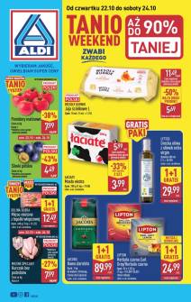 Okładka gazetki Aldi