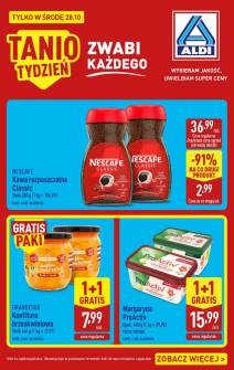 Okładka gazetki Aldi